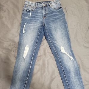 Old navy rockstar jeans size 8 petite